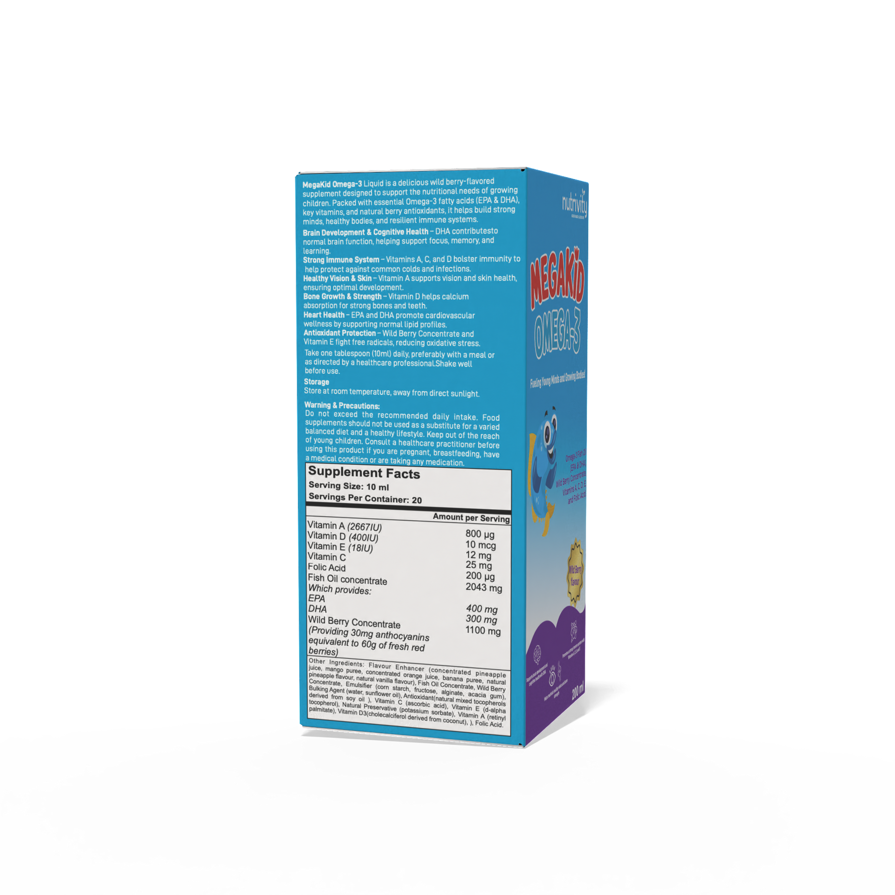 MegaKid Omega-3 Liquid